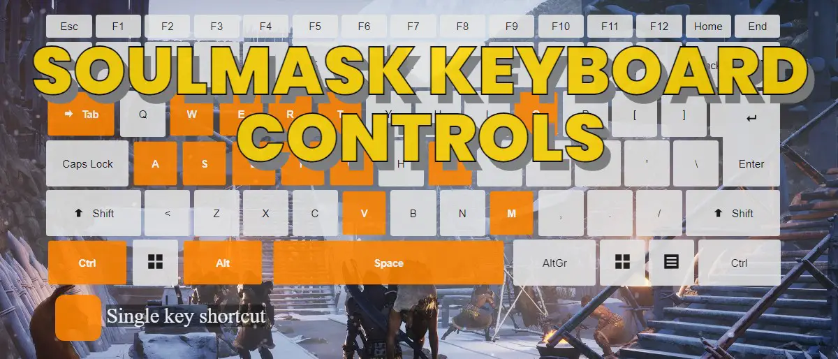 Soulmask Keyboard Controls Defkey