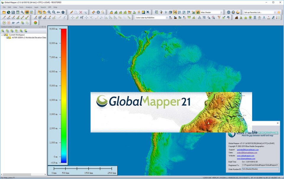 Global Mapper 21
