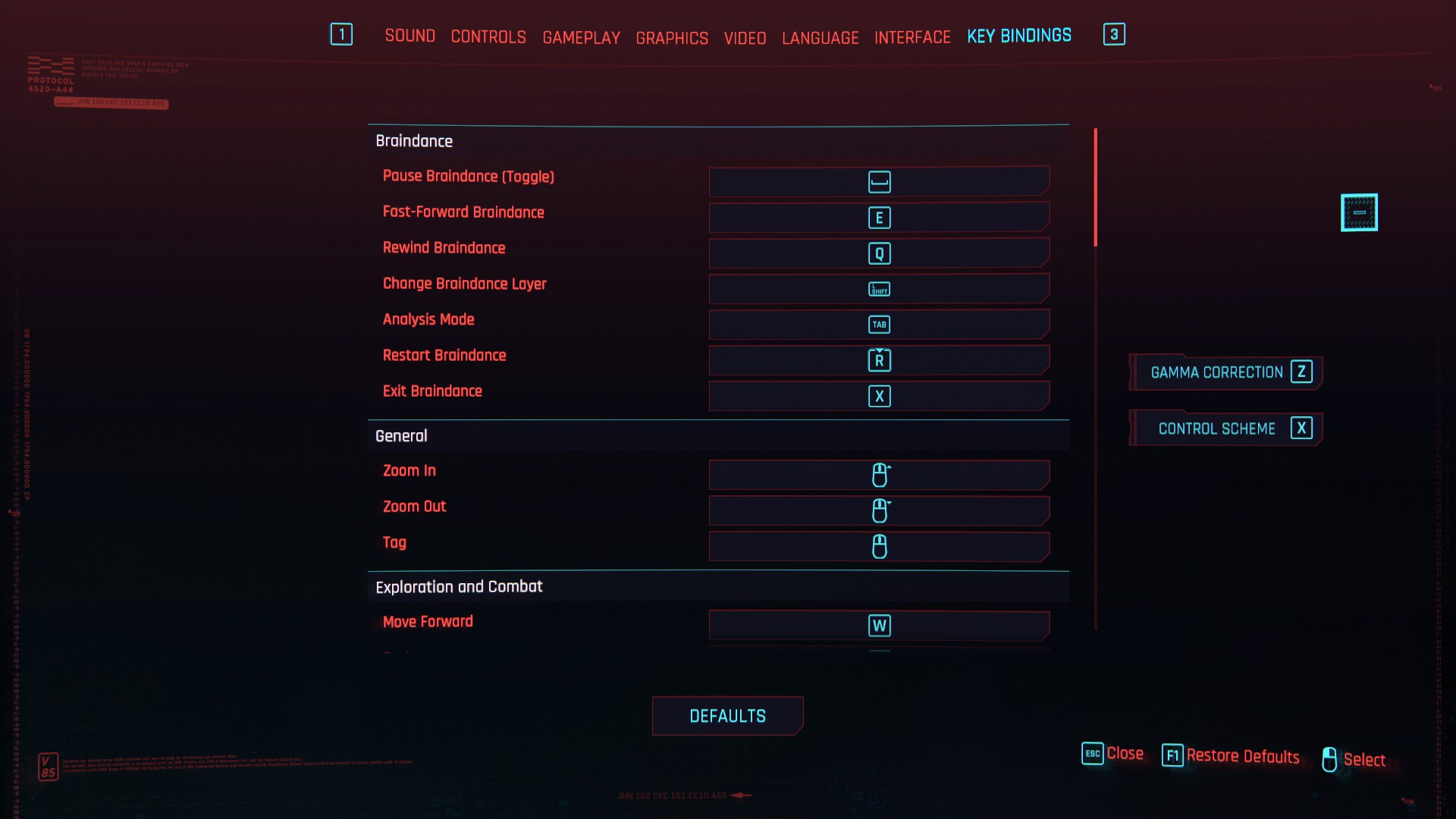 Cyberpunk settings menu фото 108