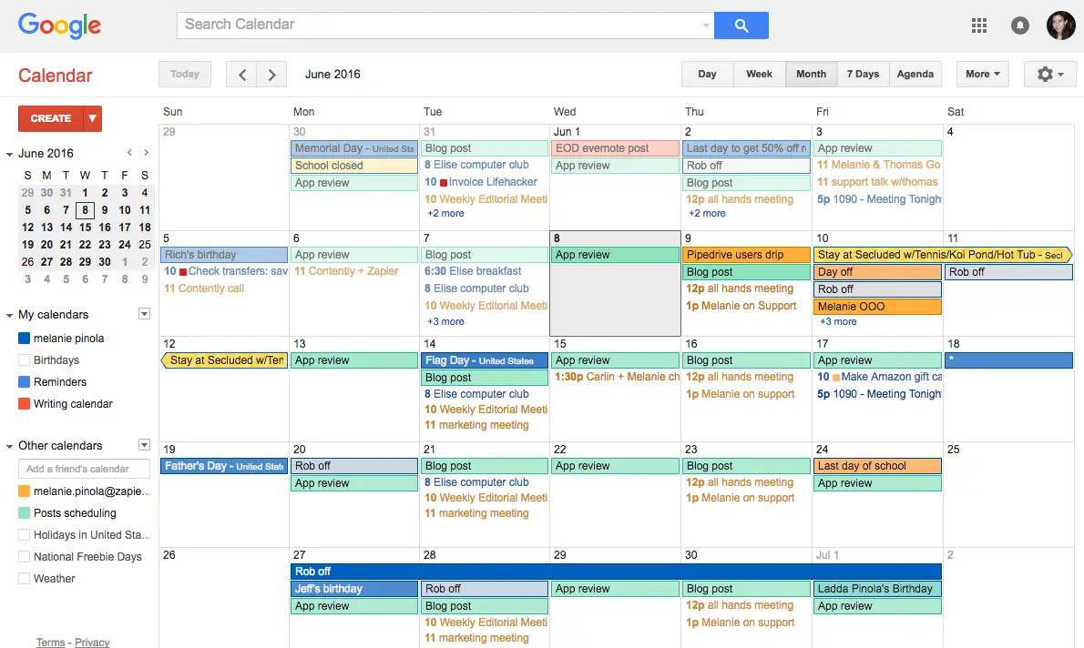 Google Calendar How To Customize and Print