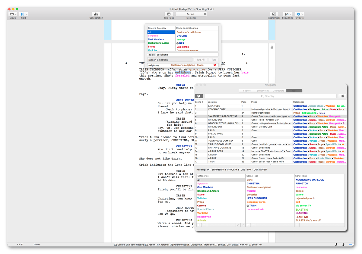 final draft software data file location