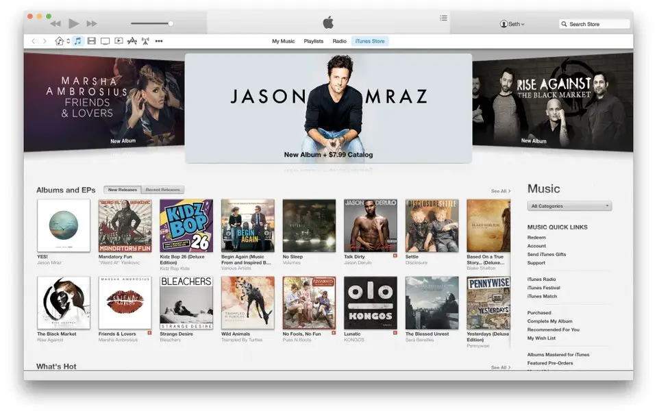 iTunes 11 for Mac