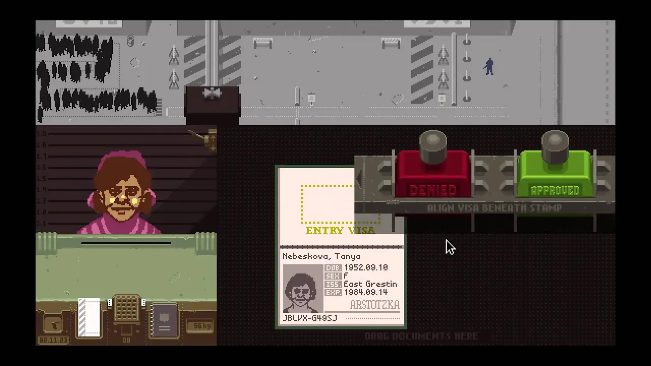 stamping passports and papers please game