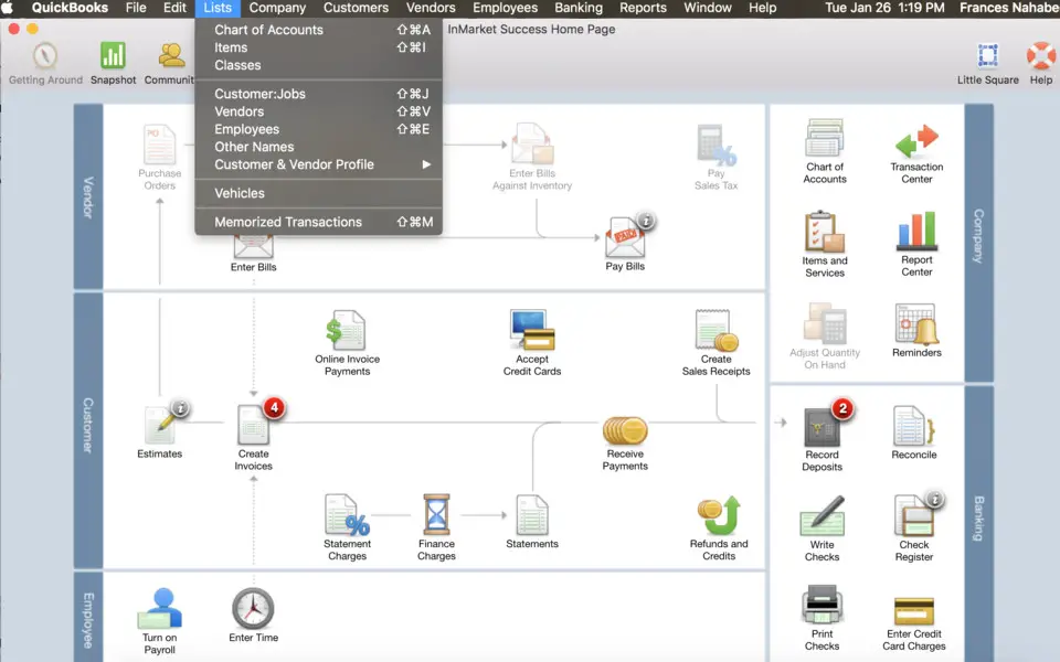 quickbooks for mac desktop mport