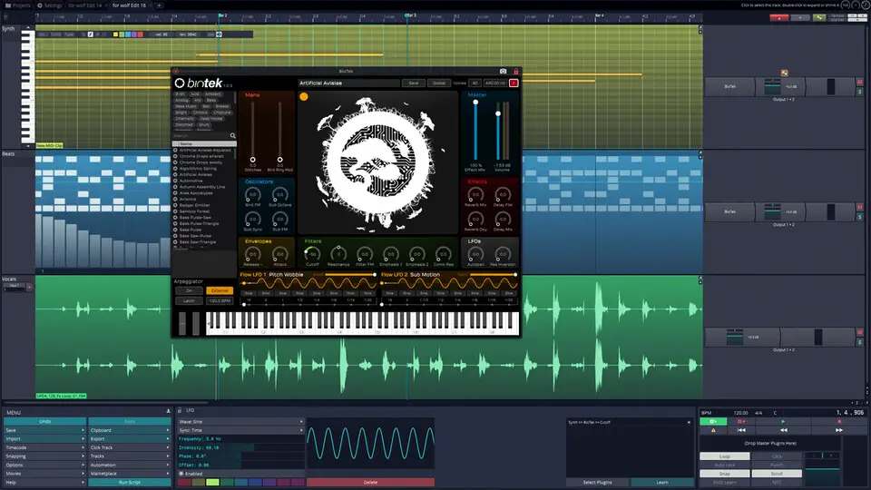 Tracktion T7 DAW (Windows)