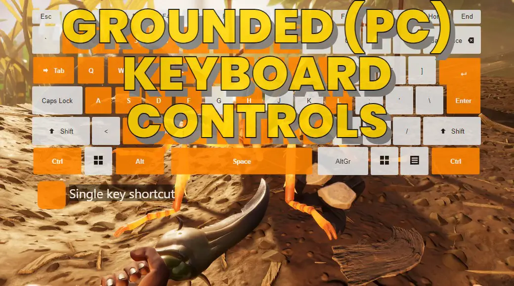 Grounded (PC) Keyboard Controls ‒ DefKey