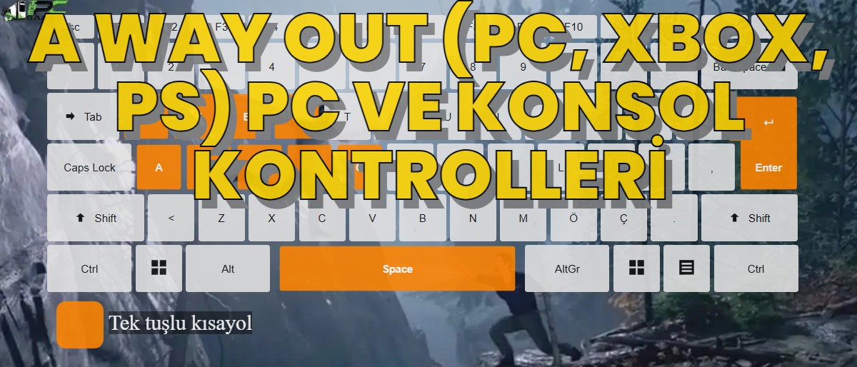 A Way Out PC Xbox PS PC Ve Konsol Kontrolleri DefKey A way out pc xbox ps pc ve konsol kontrolleri defkey