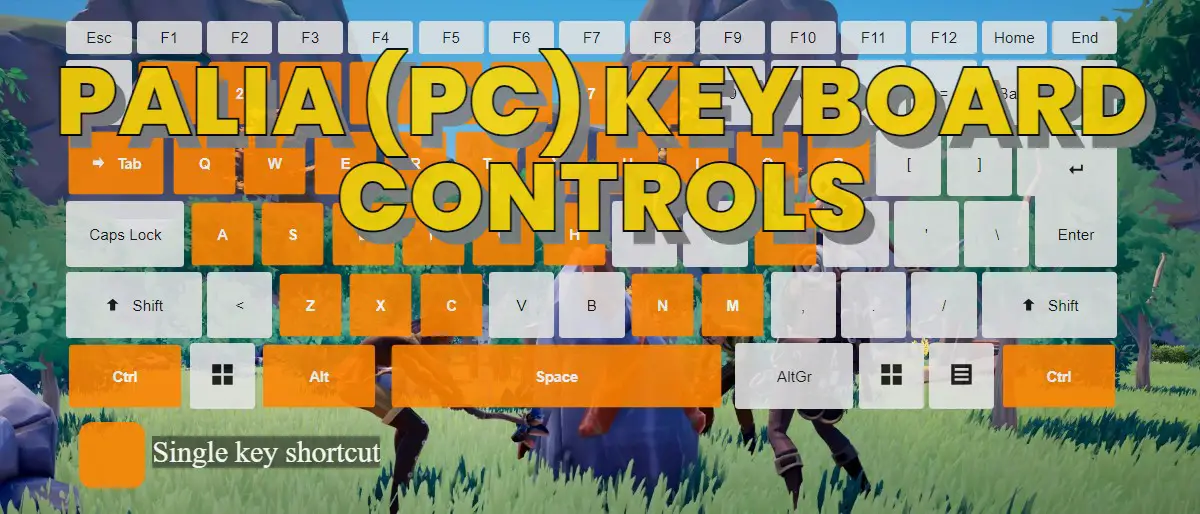 Palia (PC) keyboard controls ‒ DefKey