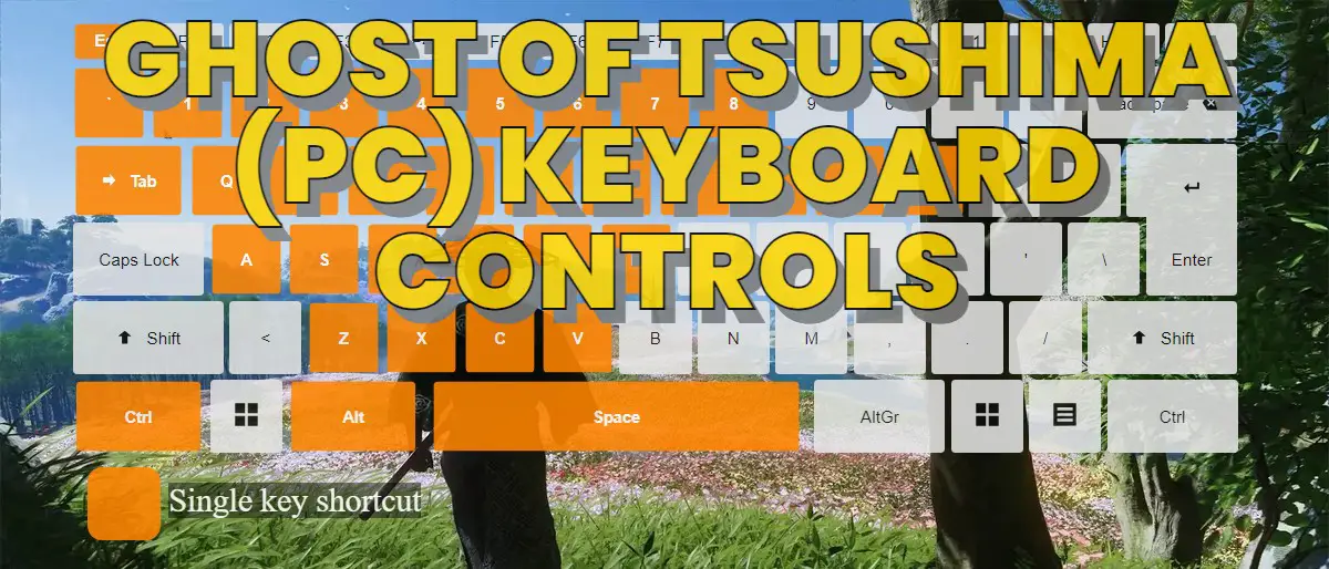 Ghost of Tsushima (PC) keyboard controls ‒ DefKey