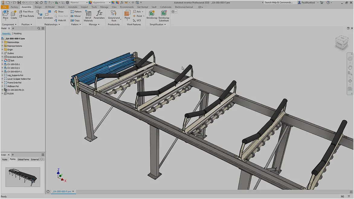 Inventor Quick DXF Export From Faces  Sketches  Clint Brown