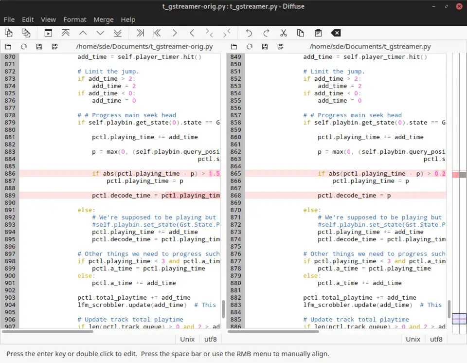 Diffuse Merge Tool