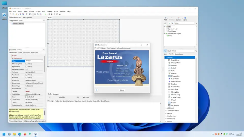 Lazarus IDE V3.6