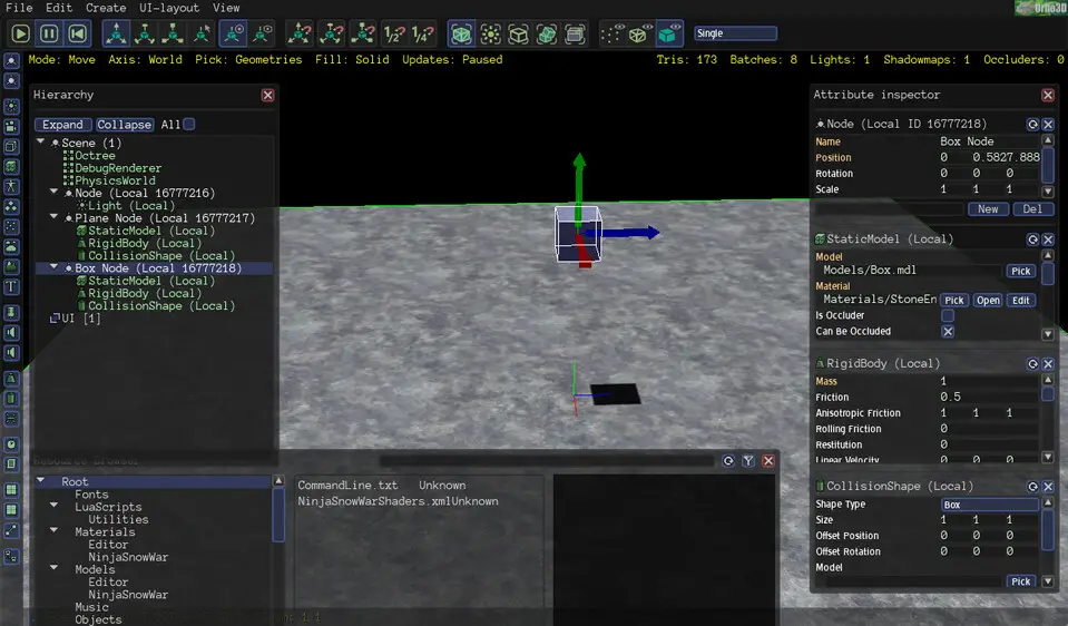 Urho3D Editor